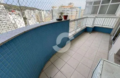 Apartamento com 2 dormitórios à venda, 83 m² por r$ 690.000,00 - icaraí - niterói/rj
