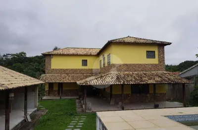 Sítio com 4 dormitórios à venda, 2000 m² por r$ 950.000,00 - itaocaia valley (itaipuaçu) - maricá/rj