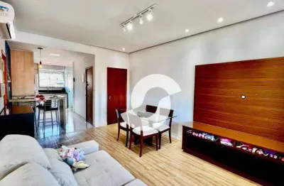 Apartamento com 2 dormitórios à venda, 67 m² por r$ 320.000,00 - fonseca - niterói/rj