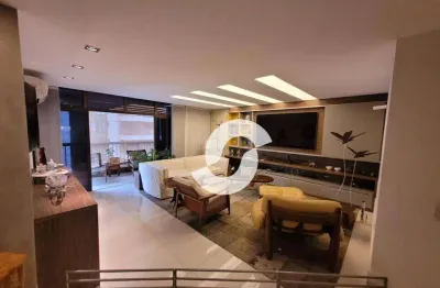 Cobertura com 5 dormitórios à venda, 298 m² por r$ 3.300.000,00 - icaraí - niterói/rj