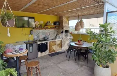 Cobertura com 2 dormitórios à venda, 127 m² por r$ 1.050.000,00 - gragoatá - niterói/rj