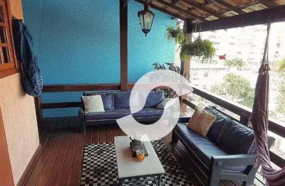Casa com 3 dormitórios à venda, 380 m² por r$ 1.350.000,00 - santa rosa - niterói/rj