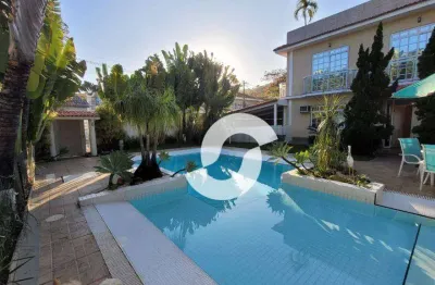 Casa com 5 dormitórios à venda, 720 m² por r$ 5.700.000,00 - são francisco - niterói/rj