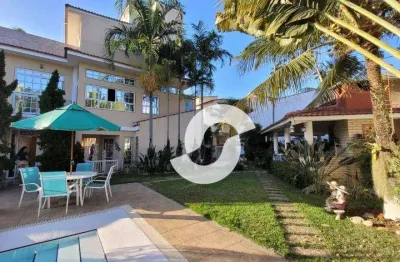 Casa com 5 dormitórios à venda, 720 m² por r$ 5.700.000,00 - são francisco - niterói/rj
