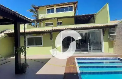 Casa com 3 dormitórios à venda, 403 m² por r$ 1.290.000,00 - piratininga - niterói/rj