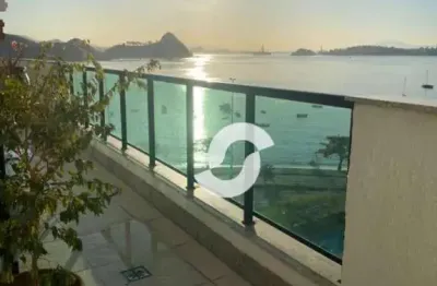 Cobertura Linear 3 quartos sendo 1 suíte, 200 m² por R$ 2.000.000 - Charitas - Niterói/RJ