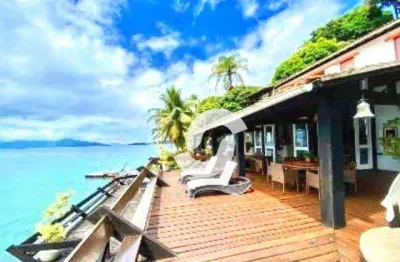 Casa com 6 dormitórios à venda, 580 m² por r$ 9.000.000,00 - ilha da gipóia - angra dos reis/rj