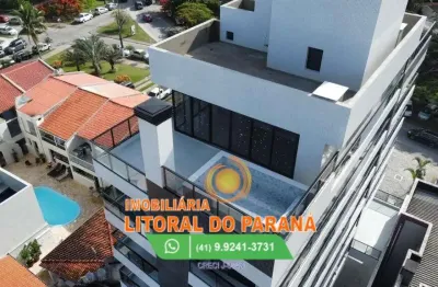 Apartamento cobertura duplex com 3 suíte de frente para o mar