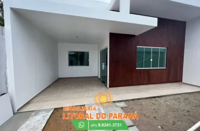 Casa com 3 quartos ( sendo uma suíte) - pontal do sul