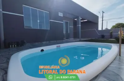 Casa 2 quartos, com piscina- balneário gaivotas - matinhos!!