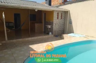 Casa 02 quartos - balneário praia de leste -pontal do paraná!!!