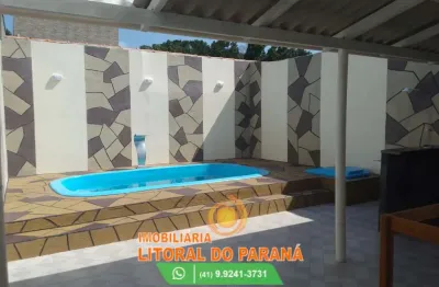 Casa 03 quartos - balneário praia de leste -pontal do paraná!!!