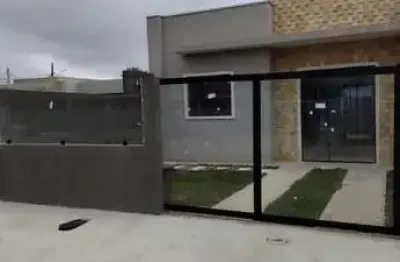 Casa geminada construção moderna, 2 quartos em bal.saint etiene-matinhos