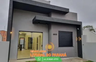 Casa ótimo padrão - 2 quartos 1 suíte -  balneário ipanema - pontal do paraná