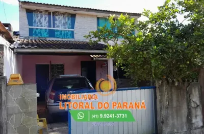 Sobrado padrão 2 quartos à venda baln. shangri-lá pontal do paraná.
