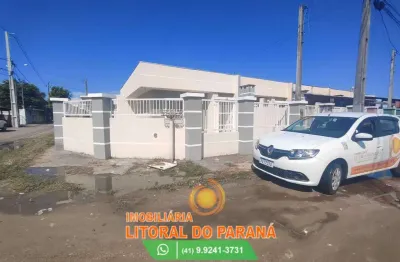 Casa 02 dormitórios - balneário canoas - pontal do paraná!!!