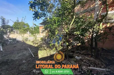 Terreno 330 m² com casa - balneário carmery - pontal do paraná!!!