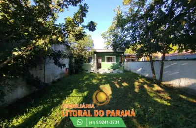 Casa alvenaria - 02 dormitórios - balneário canoas - pontal do paraná