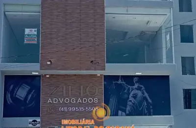 Sala comercial locação balneário praia de leste - pontal do paraná/pr