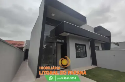 Casa 03 dormitórios - faixa mar - balneário canoas - pontal do paraná!