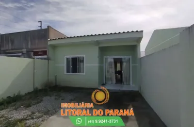 Casa de alvenaria 02 quartos 01 suíte - balneário canoas - pontal do paraná