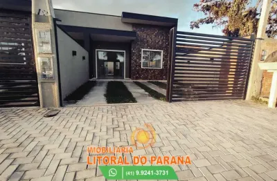 Casa 03 dormitórios - balneário primavera - pontal do paraná!!!