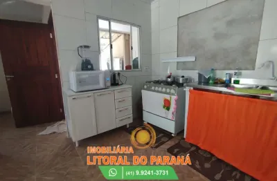 Casa térrea 2 quartos à venda balneário céu azul - matinhos/pr