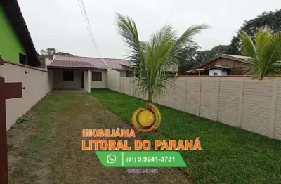 Locação mensal casa 2 dormitórios balneário pontal do sul - pontal do paraná/pr