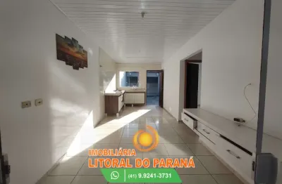 Casa 02 dormitórios - praia de leste - pontal do paraná!!!