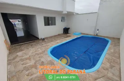 Casa à venda no bairro praia de leste - pontal do paraná/pr