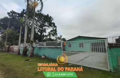 Casa de alvenaria 2 dormitórios - shangri-lá - pontal do paraná!!!