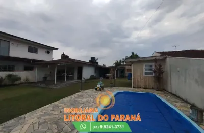 Casa padrão - terreno com 03 casas - balneário leblon - pontal do paraná