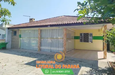 Casa térrea 4 dormitórios - balneário de ipanema  - pontal do paraná