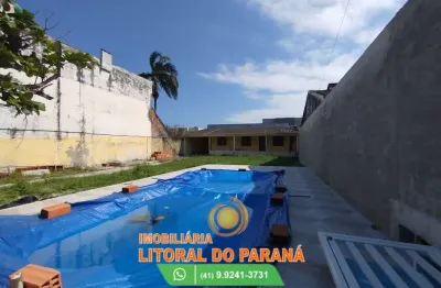 Casa de alvenaria - 02 dormitórios - balneário ipanema - pontal do paraná