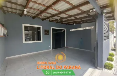 Casa 02 dormitórios - balneário canoas - pontal do paraná!!!