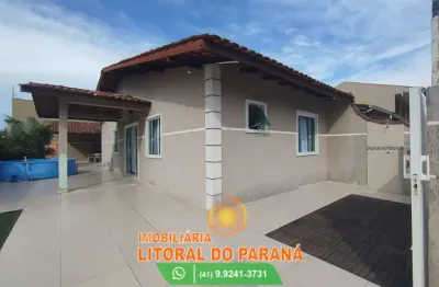 Casa em alvenaria - 03 dormitórios 01 suíte - Balneário Ipanema - Pontal do Paraná