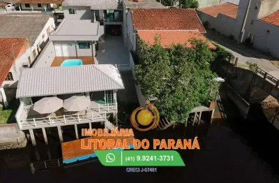 Casa Alto Padrão com Acesso Direto ao Canal - Pontal do Paraná