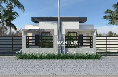 Casa com 2 dormitórios à , 82 m²  r$ 390.000 - solimar - matinhos/pr