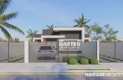 Casa com 3 dormitórios à venda, 59 m² por r$ 299.000,00 - riviera - matinhos/pr