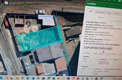 Terreno à venda na Rua Gamaliel Bueno Galvão, 21, Guaíra, Curitiba