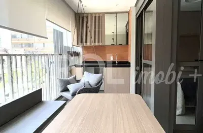 Apartamento mobiliado com varanda gourmet - 1 dormitório - 1 vaga - jardins - locação