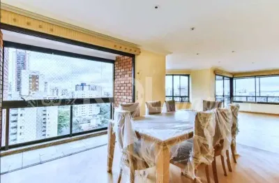 Apartamento de 240m² com 4 dormitórios e 5 vagas, para ou aluguel venda no sumaré - sp