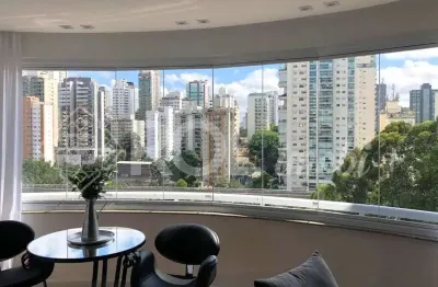 Apartamento para venda ou aluguel, 2 dormitórios suíte, 116m2, 3 vagas - brooklin / sp.  vista panorâmica, ótima privacidade.