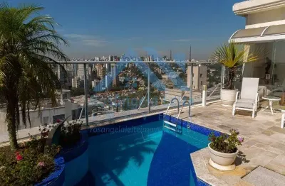 Cobertura com 4 quartos à venda na rua doutor homem de melo, 250, perdizes, são paulo, 350 m2 por r$ 4.550.000