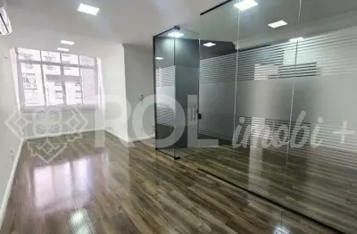 Conjunto comercial 122 m² - 3 salas - sem vaga - metrô república - locação