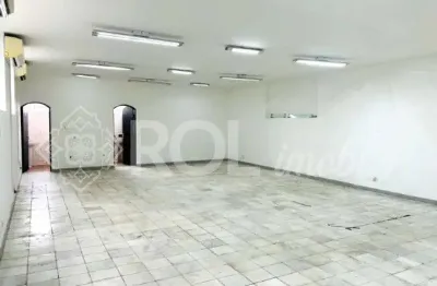 Sobreloja comercial 80m² | vão livre | 2 banheiros | 1 vaga | pompéia