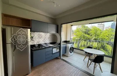 Apartamento com 1 quarto para alugar na Rua Cunha Gago, 83, Pinheiros, São Paulo, 32 m2 por R$ 3.500