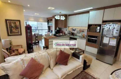 Apartamento com 2 dormitórios à venda, 74 m² por r$ 1.100.000,00 - alto do ipiranga - são paulo/sp