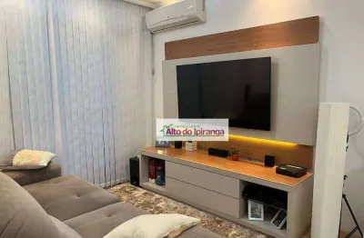 Apartamento com 2 dormitórios à venda, 56 m² por r$ 615.000,00 - alto do ipiranga - são paulo/sp