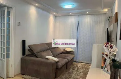 Apartamento com 2 dormitórios à venda, 56 m² por r$ 580.000,00 - alto do ipiranga - são paulo/sp